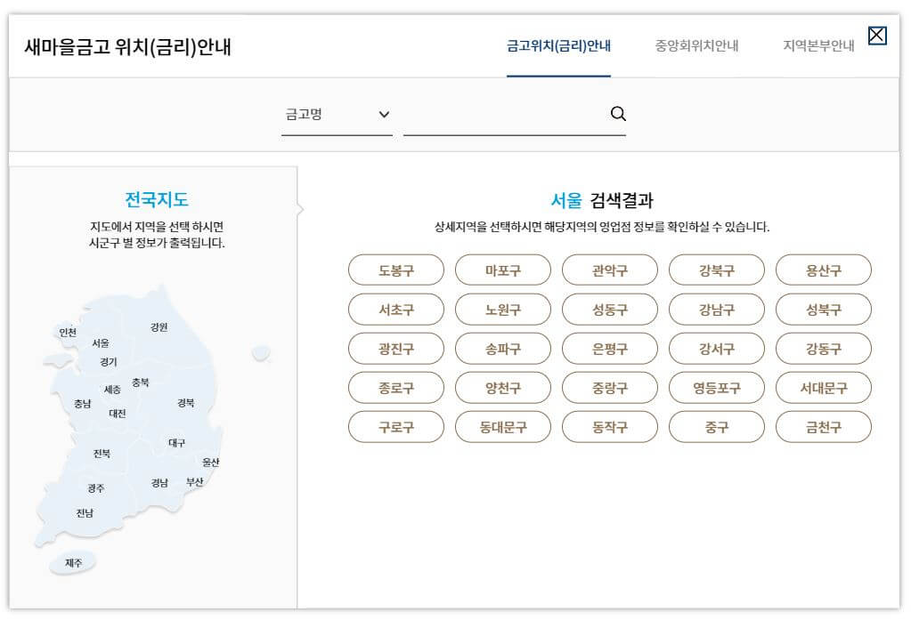 새마을금고