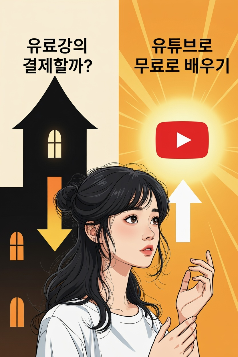 학원비 지출을 고민하는 직장인 모습 &ndash; NPV 투자결정 학원비 생활속경영전략