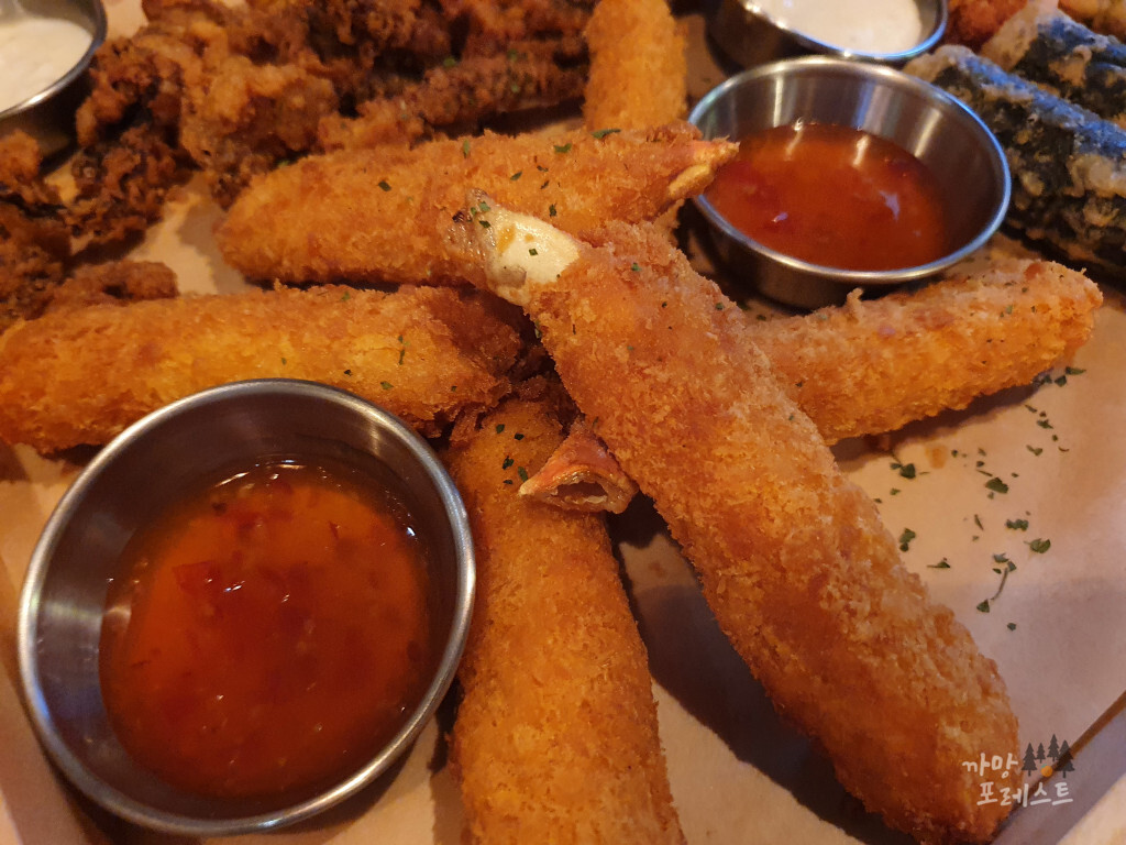 맥주 생각 씨푸드 튀김세트