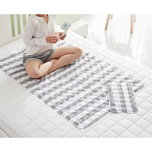 무독성 KC인증 받은 리브맘 쿨매트로 편안한 수면