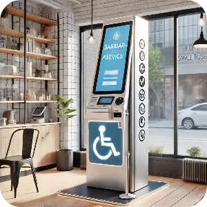 베리어프리(Barrier-Free) 키오스크 이미지