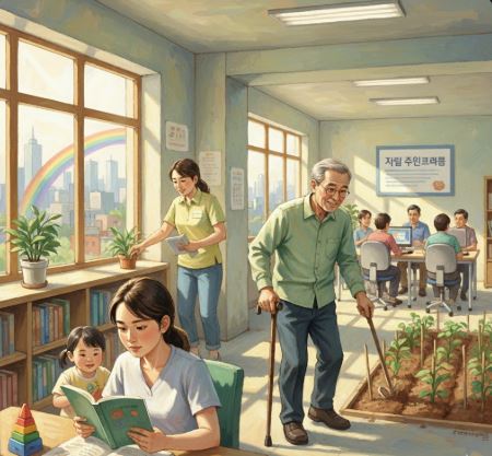 어울려 살아가는 사람들