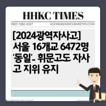 서울 광역 자사고 학교 순위 학비 차이 표_6