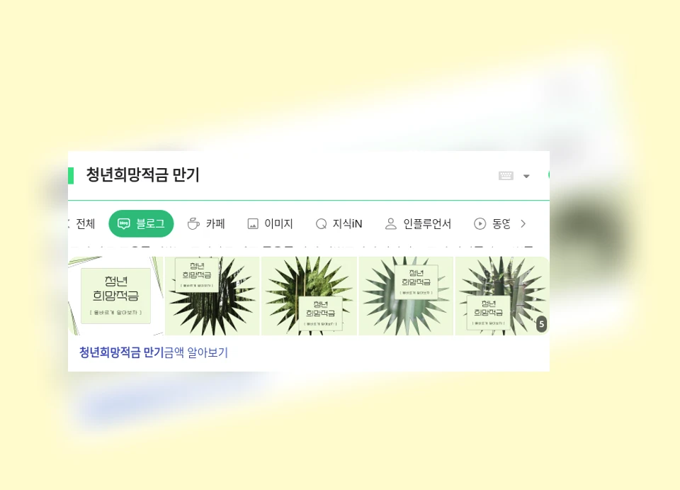 청년희망적금 만기_1_subsection
