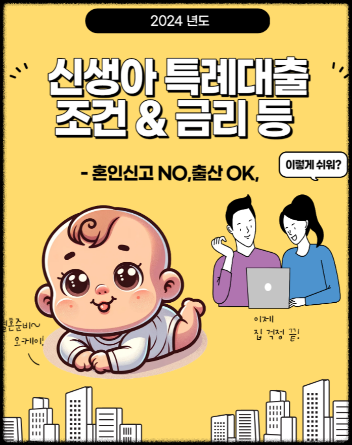 신생아특례대출-조건_금리