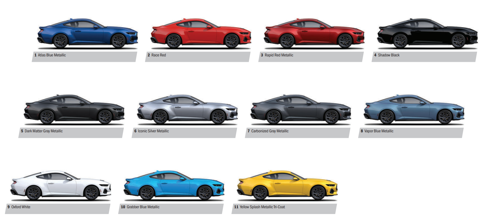 머스탱 7세대 가격과 옵션 정리! 당신에게 맞는 모델은?