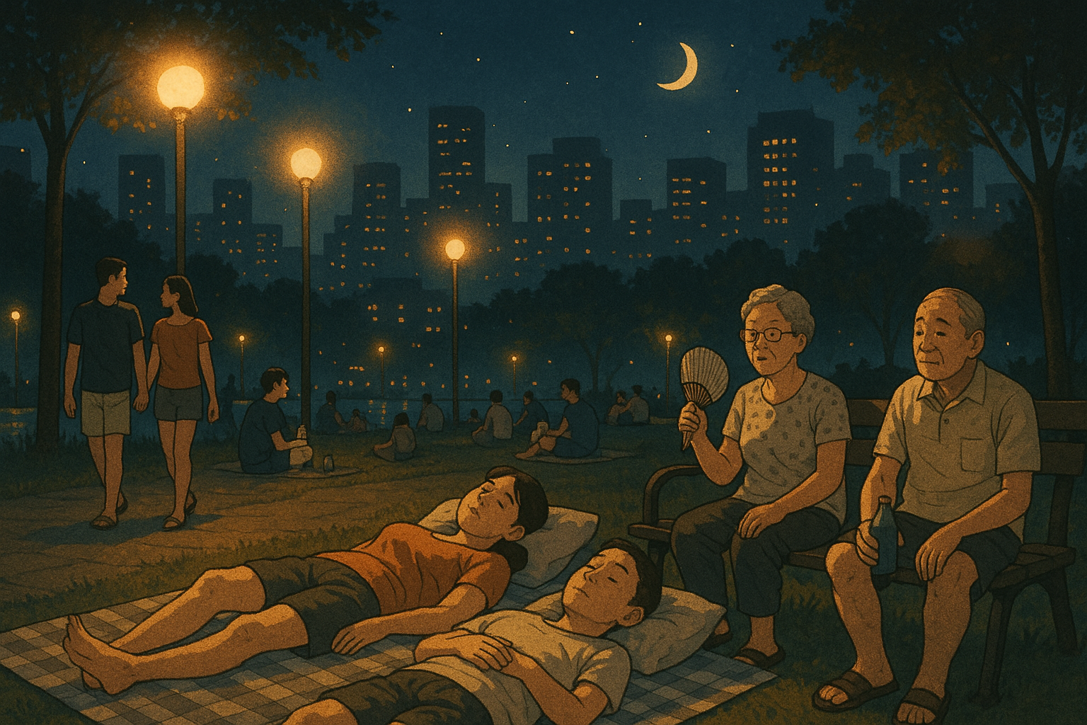 열대아 와 사람들