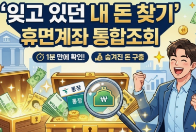 잠자는 내 돈 50만 원 찾기: 카드 포인트와 휴면 예금 통합 조회법