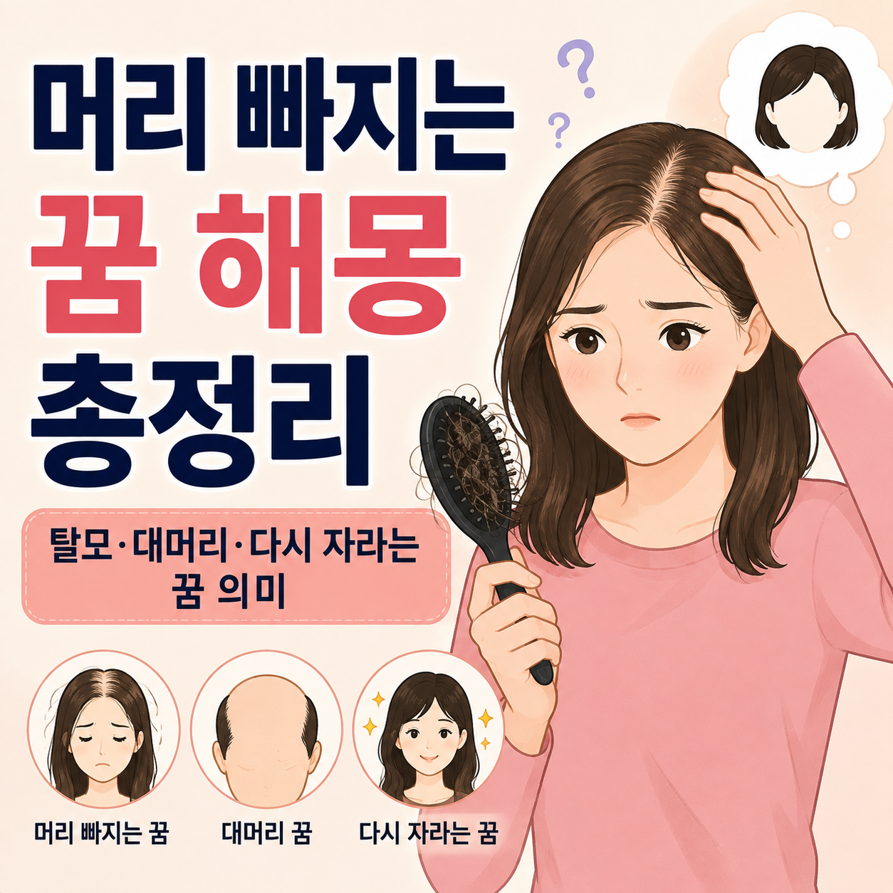 머리 빠지는 꿈
