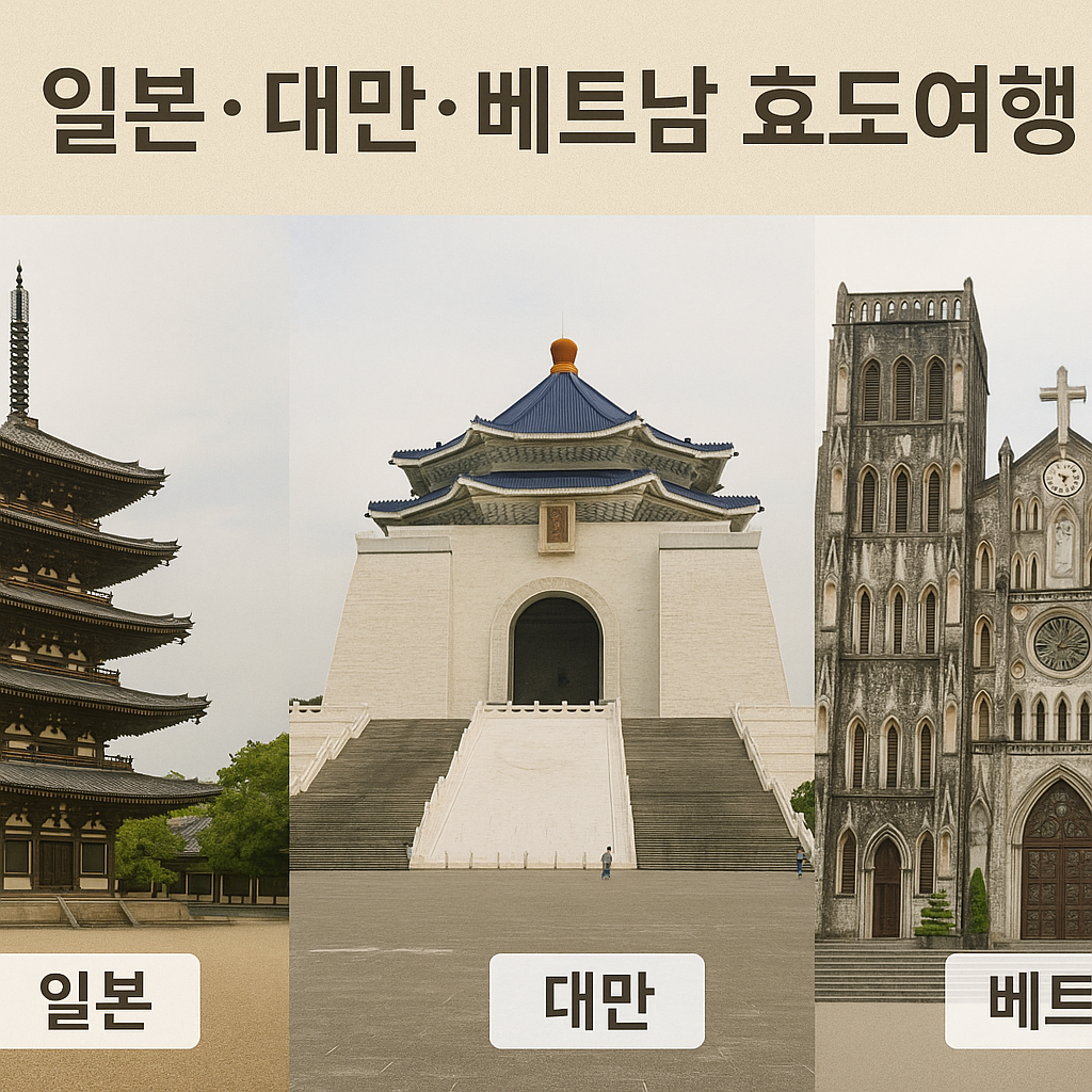 부모님 해외 효도여행 비요(일본, 대만, 베트남)