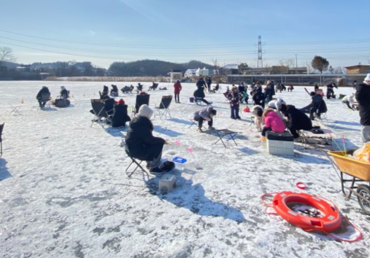양평 산수유마을 빙어축제