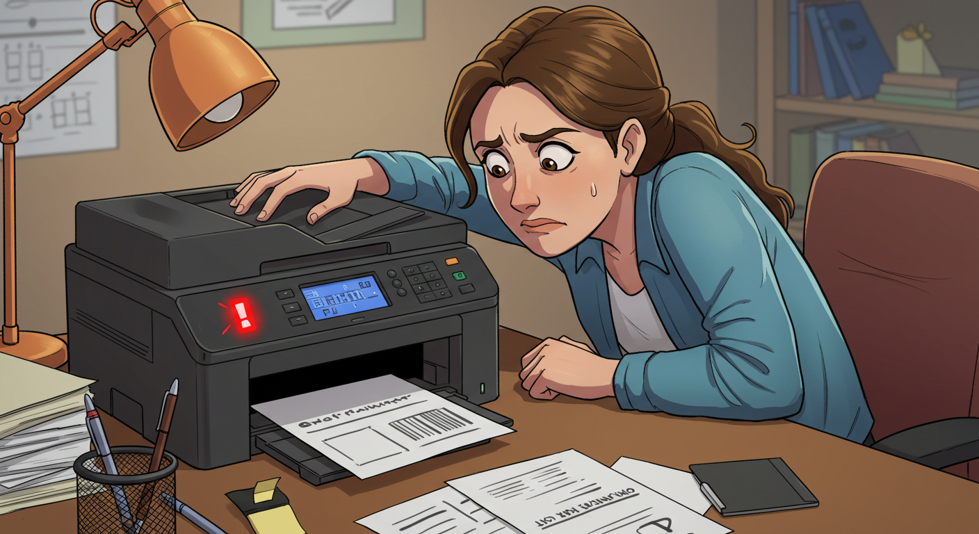 프린터가 갑자기 인쇄 안 될 때? 당황하지 말고 이 5단계만 따라 보세요