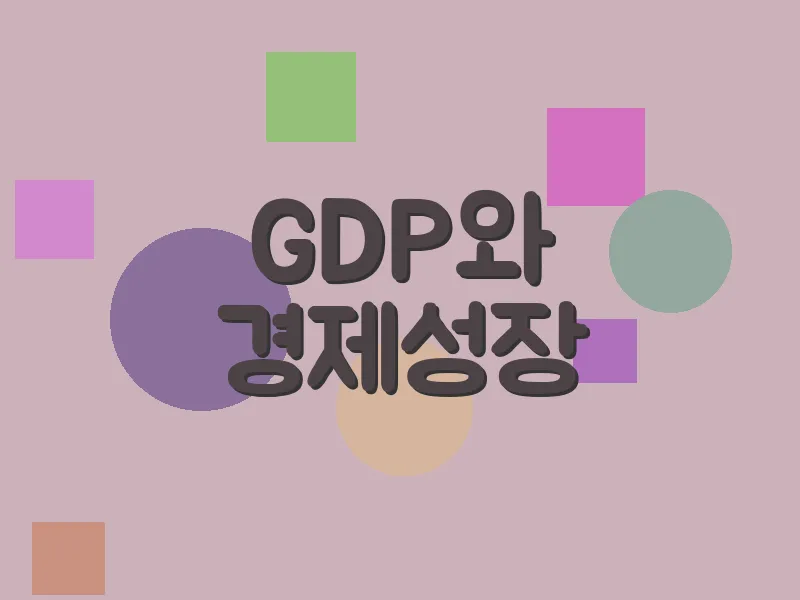 GDP와 경제 성장