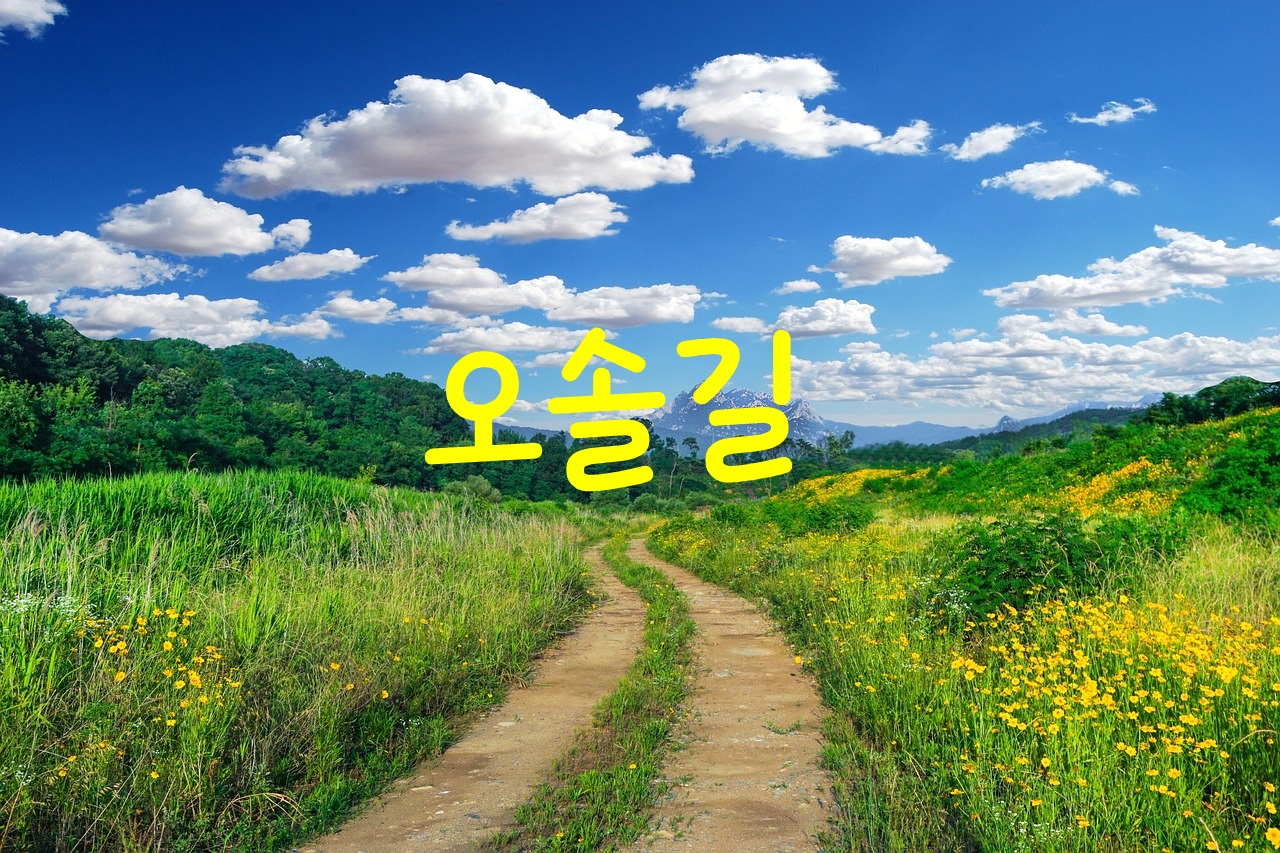 오솔길-동요를-소개합니다.