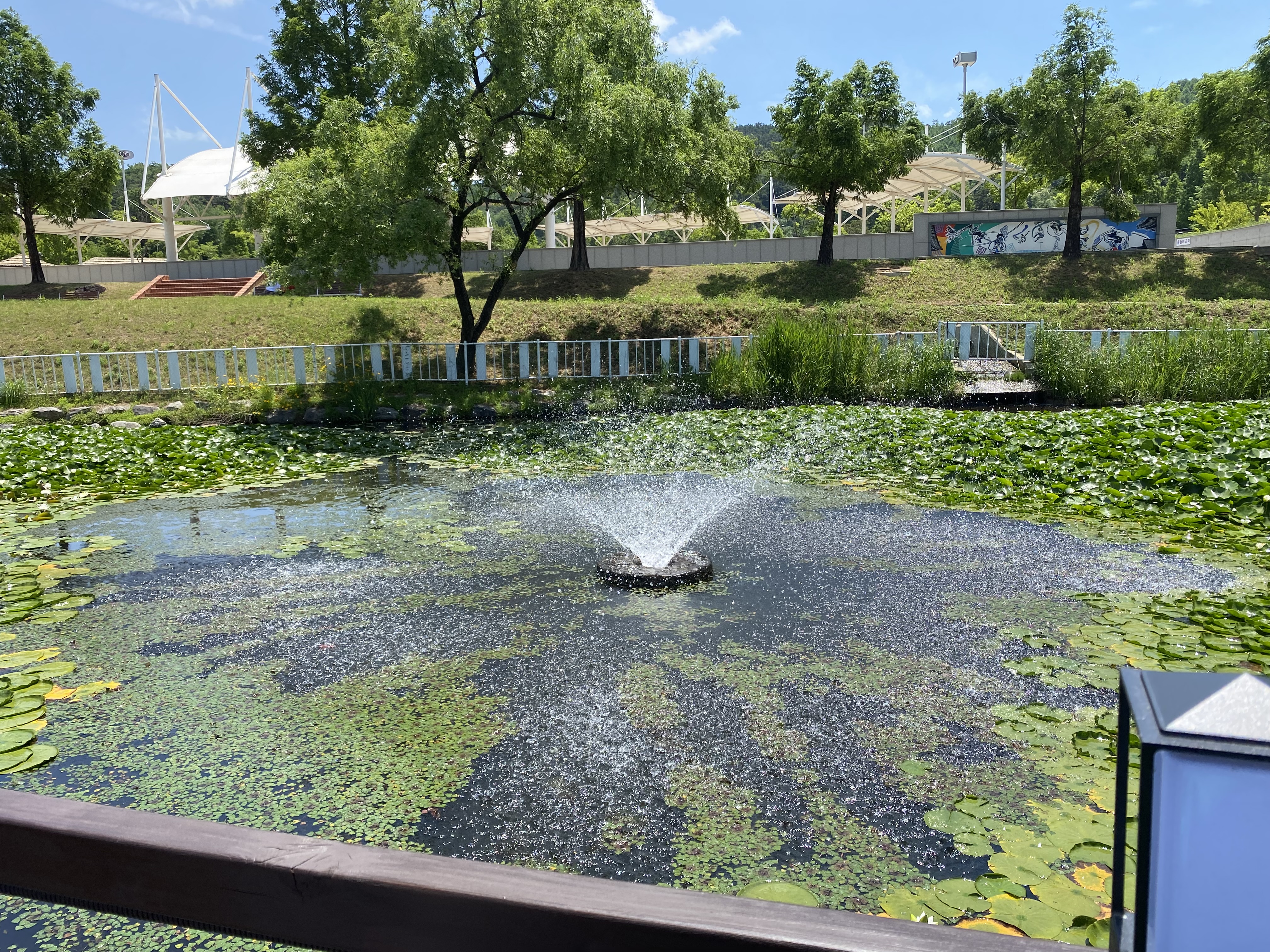 안성맞춤랜드 분수대