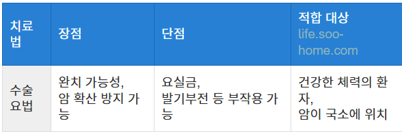 수술 요법