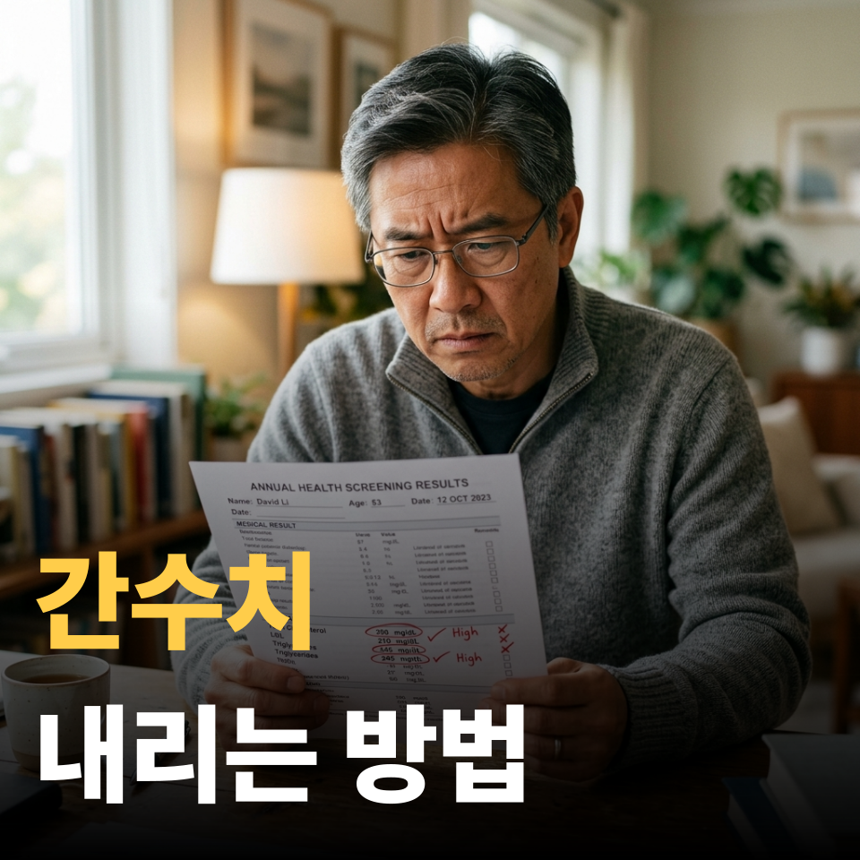 간수치 내리는 방법 AST ALT 지방간 원인 관리 정보