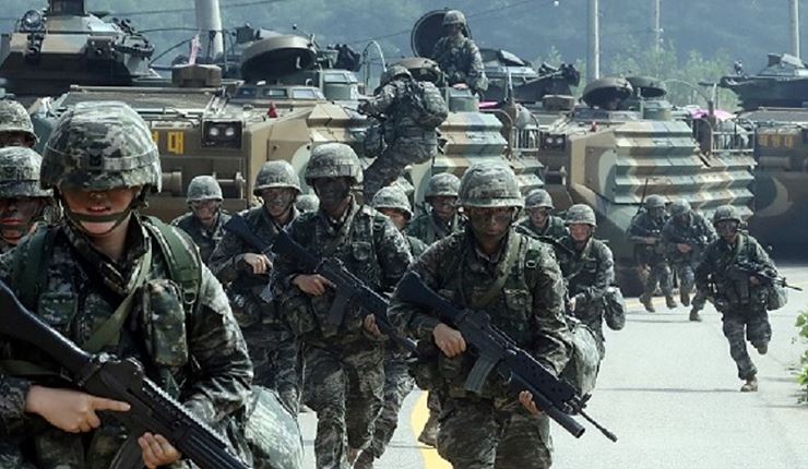 2024년 2025년 군인월급 및 육군, 해군, 공군 비교