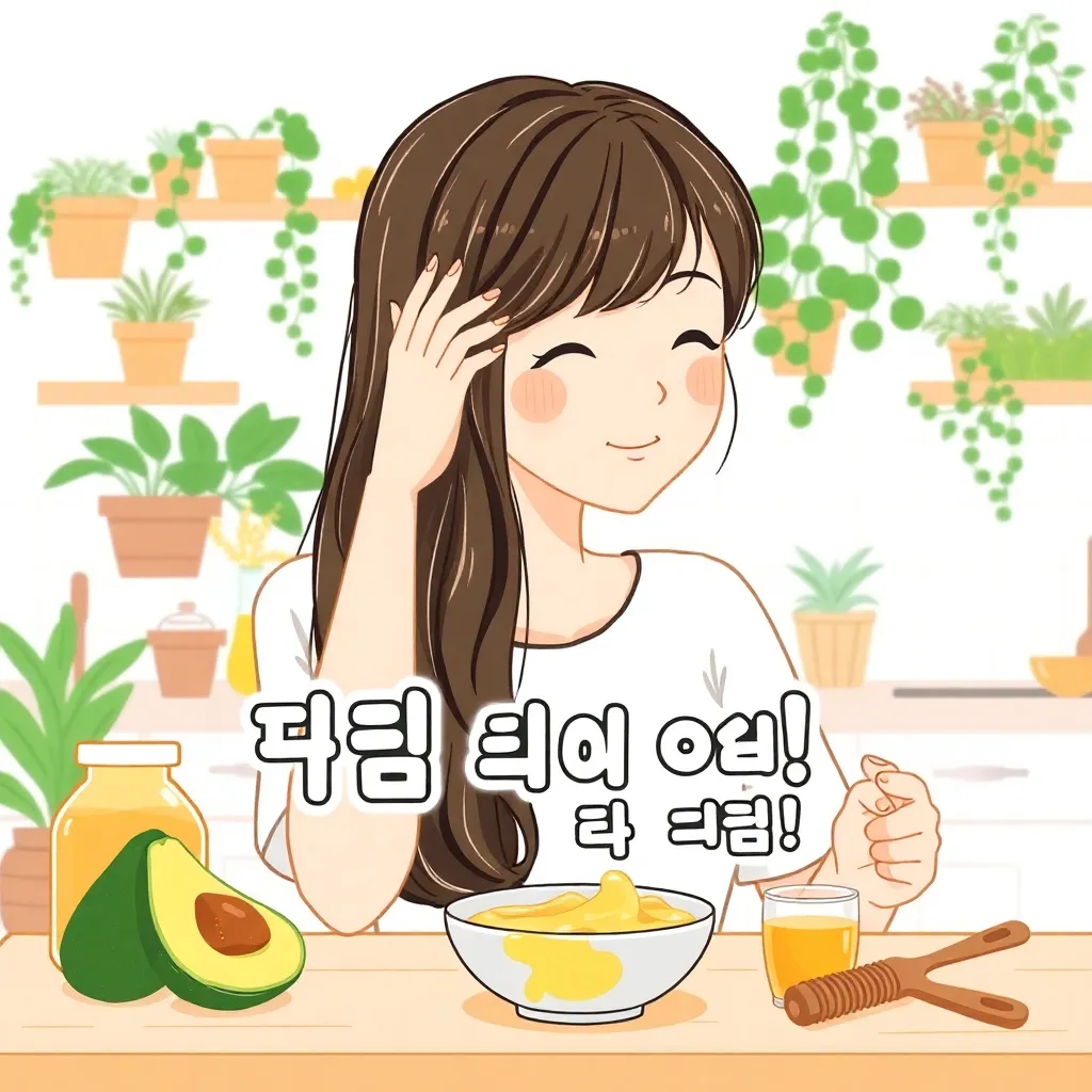 비싼 제품은 필요 없어요! 머리카락을 자연스럽게 건강하게 만드는 간단한 팁
