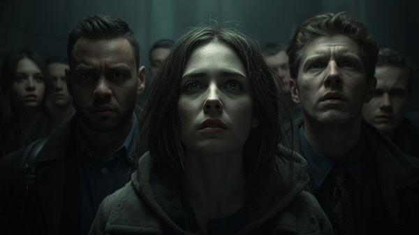 기준이 무너질 때 참아 온 마음이 흔들리는 순간에 관한 그림