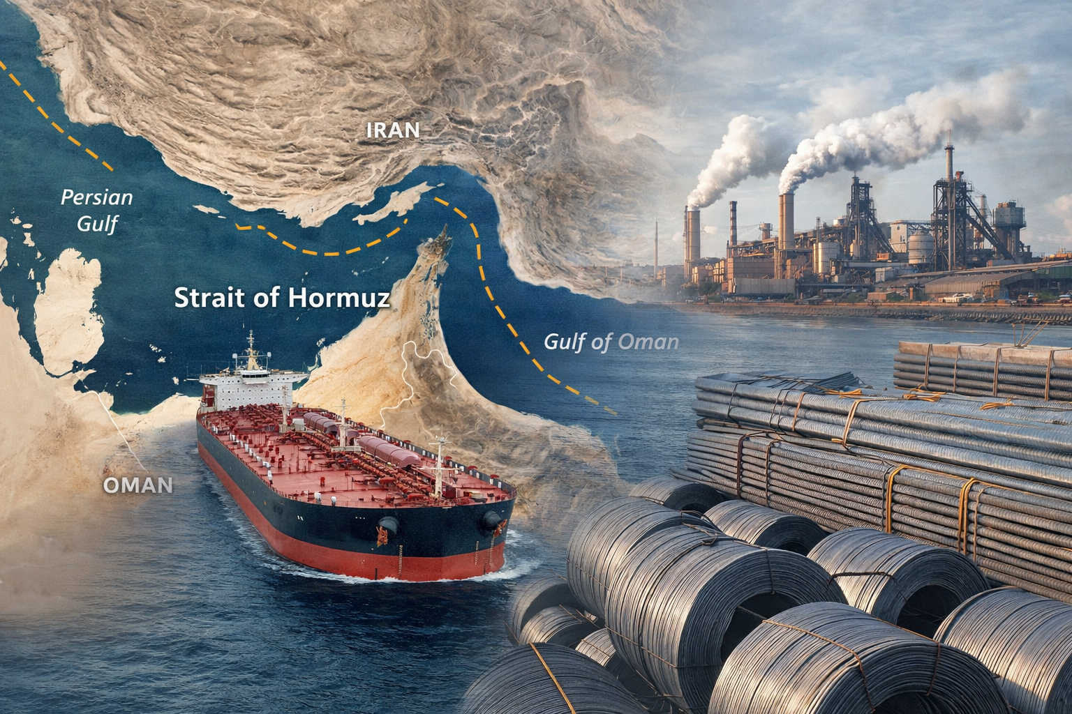 호르무즈해협과 철강산업