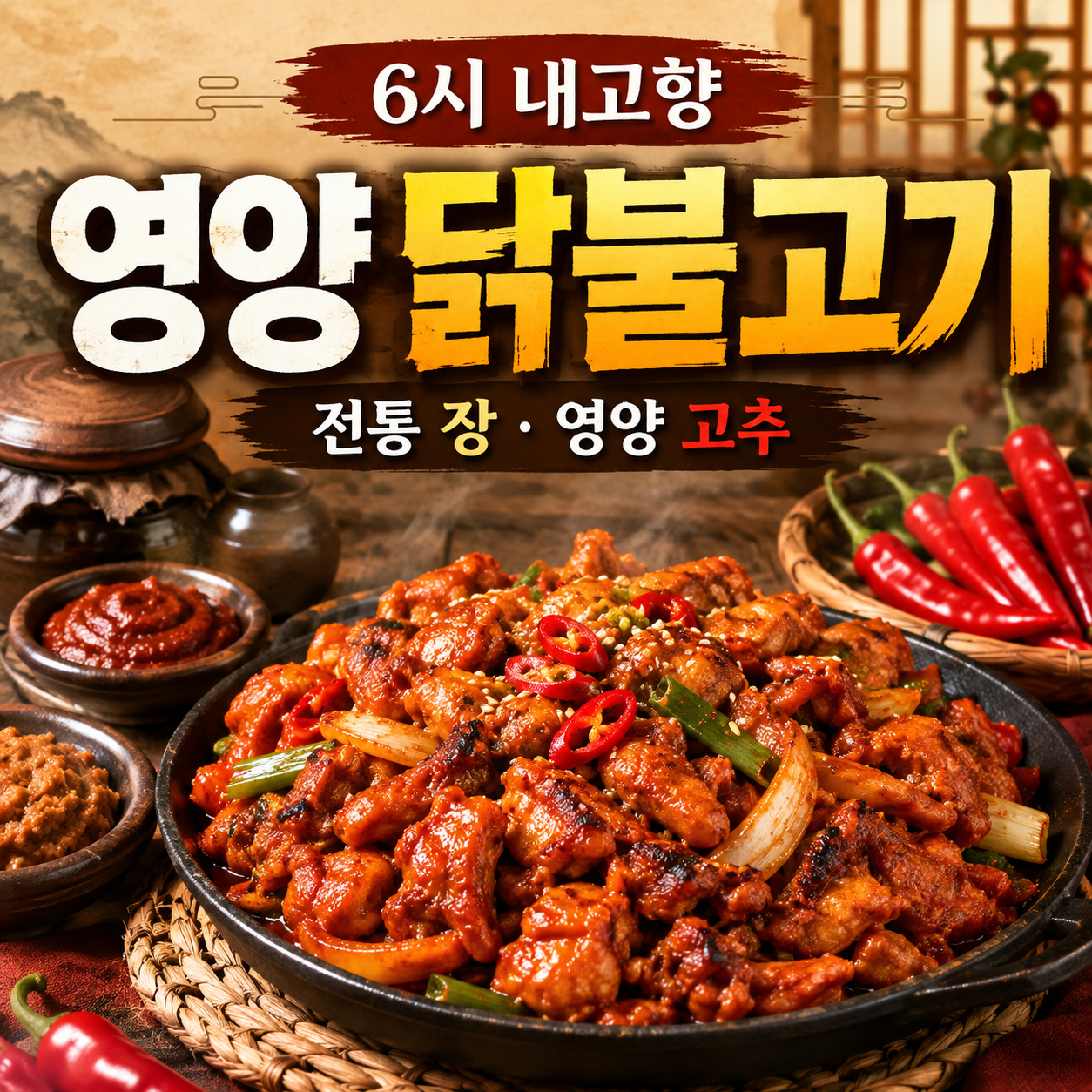 6시 내고향 영양 닭불고기