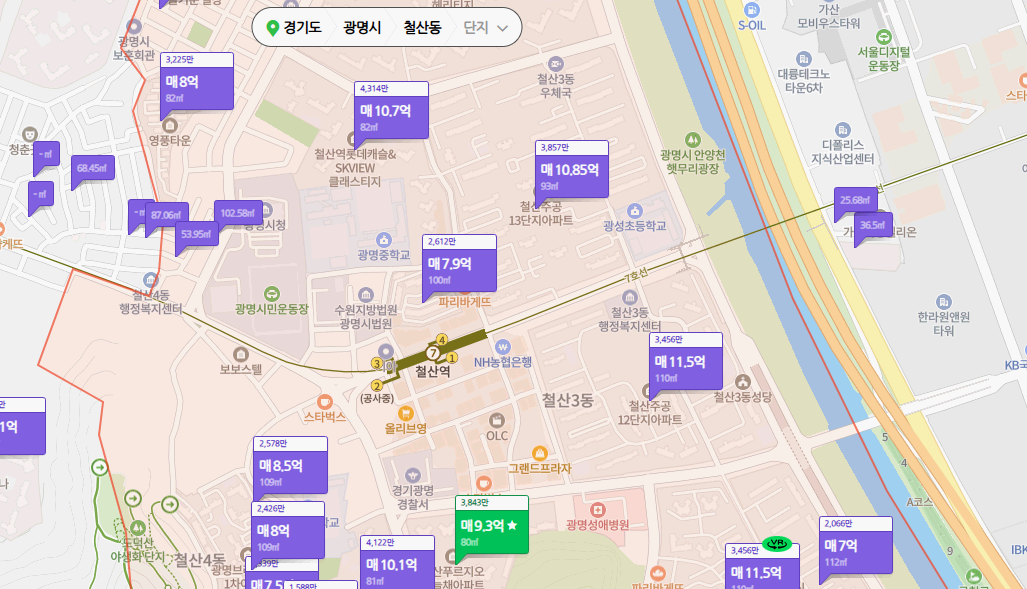 광명 부동산 상승 본격화? 시세 및 동향 정리