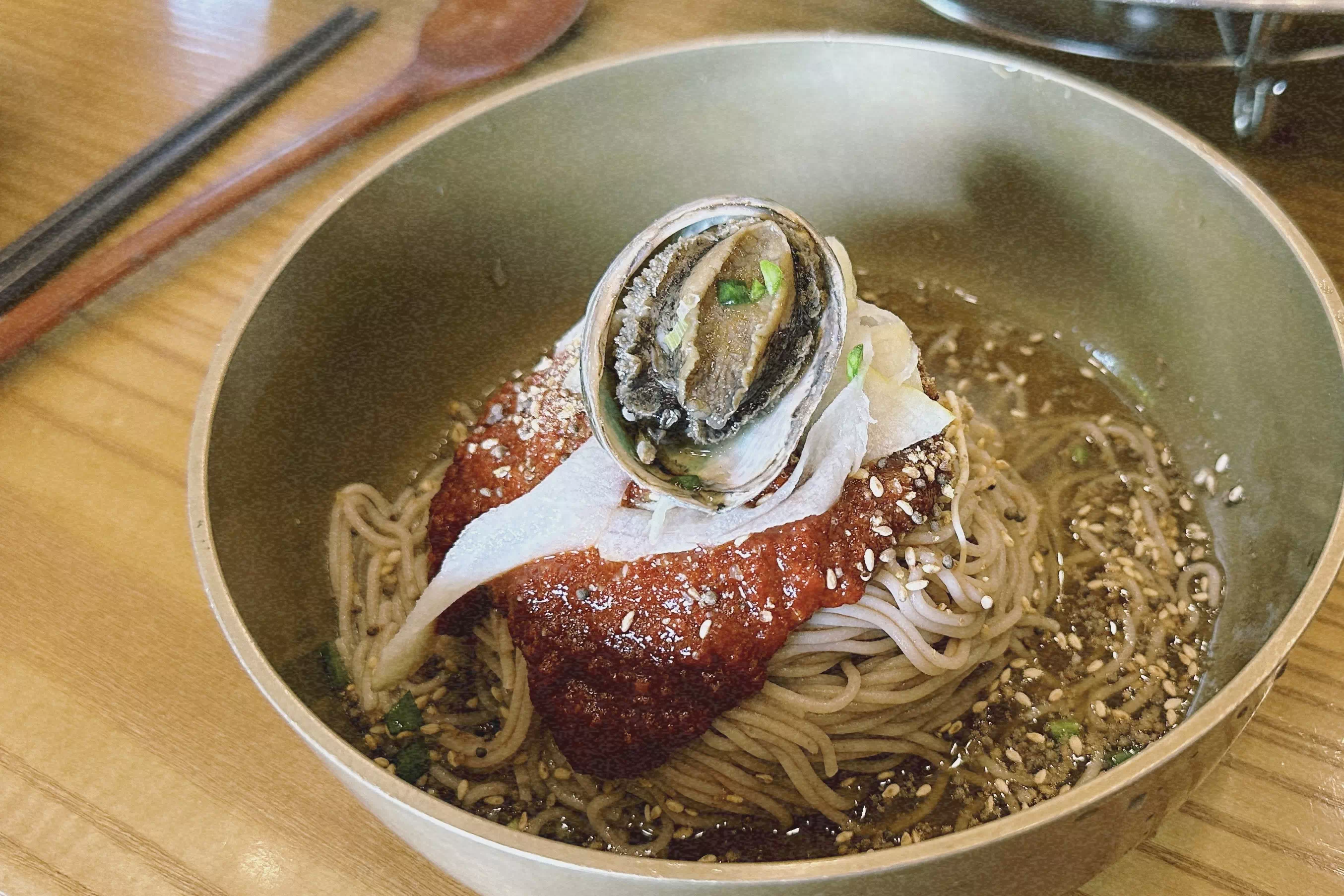물막국수