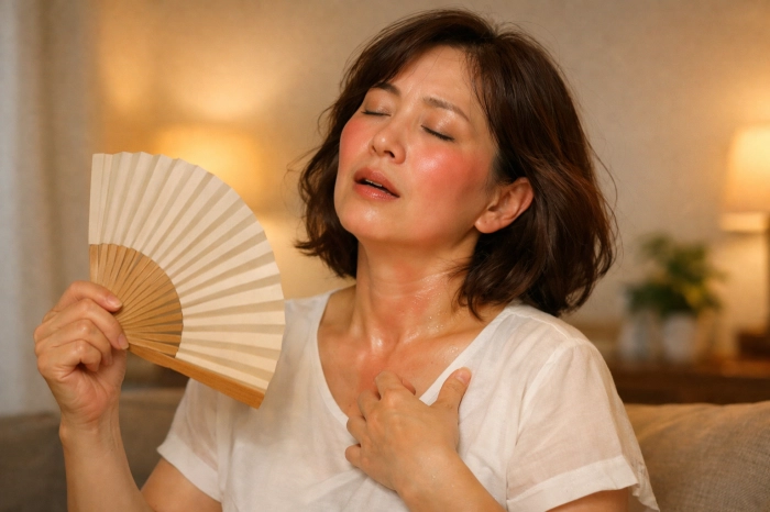 갱년기 열 오르는 증상