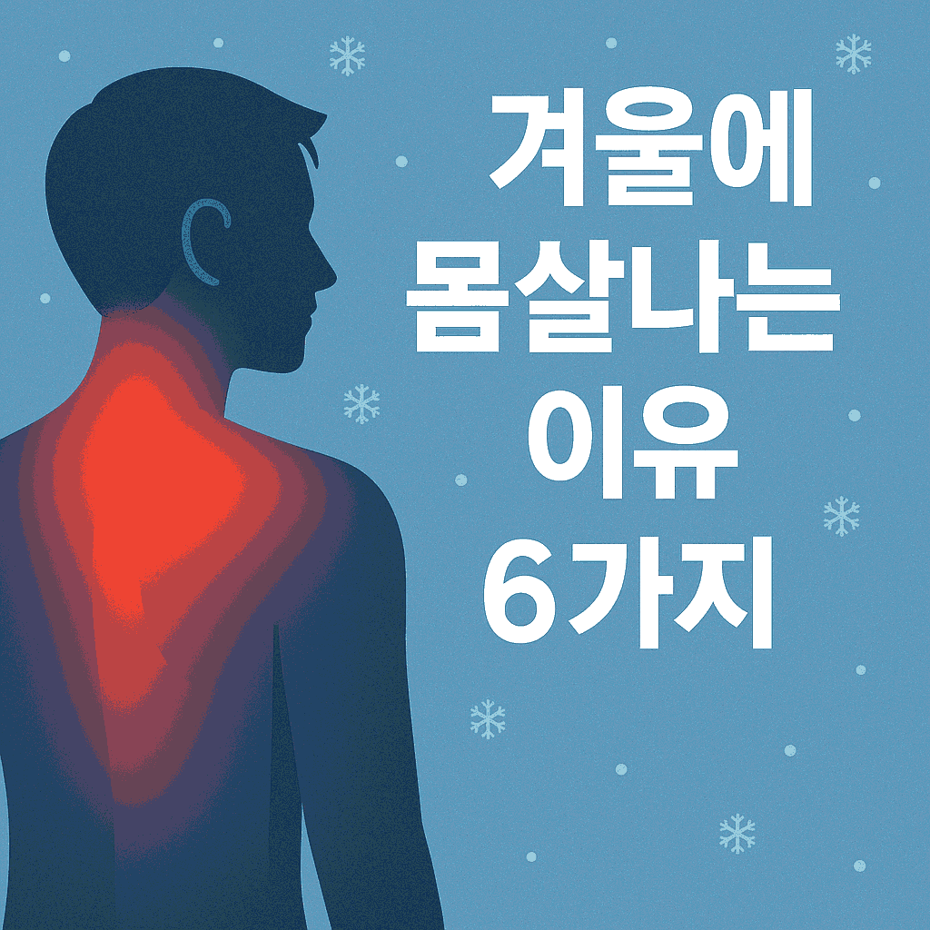 겨울 몸살, 이렇게 줄일