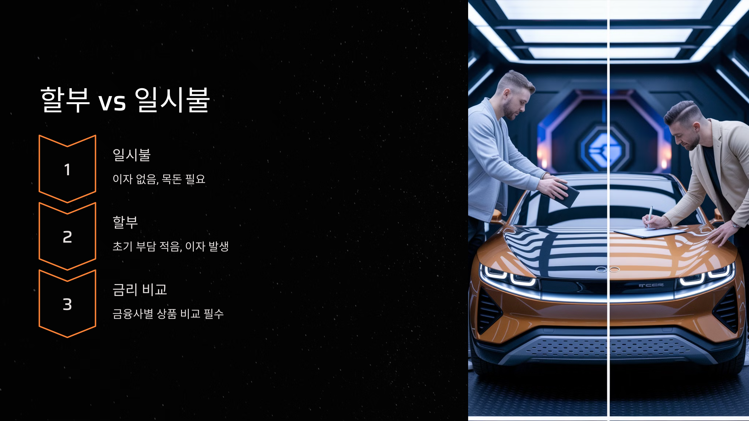 중고차 할부 vs 일시불, 뭐가 유리할까?