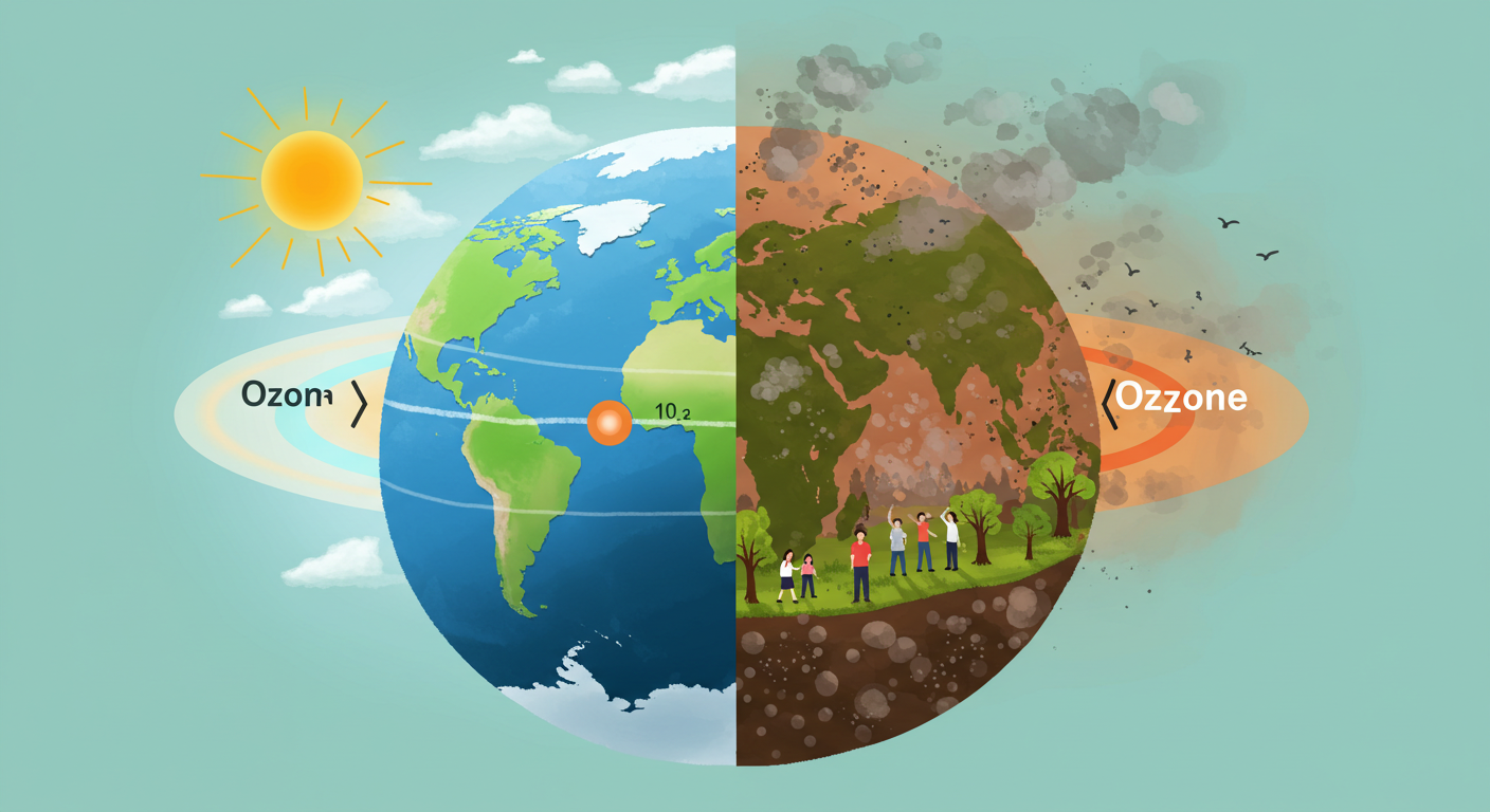 오존 뜻부터 역할, 그리고 오존층 보호의 중요성까지