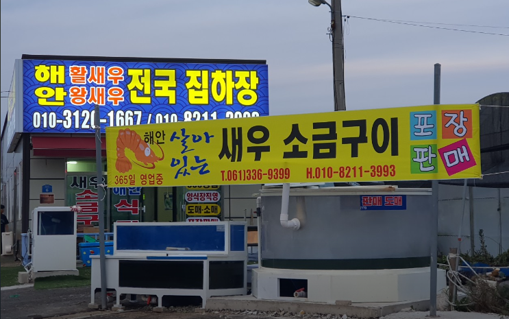 6시 내고향 양식 새우 주문방법