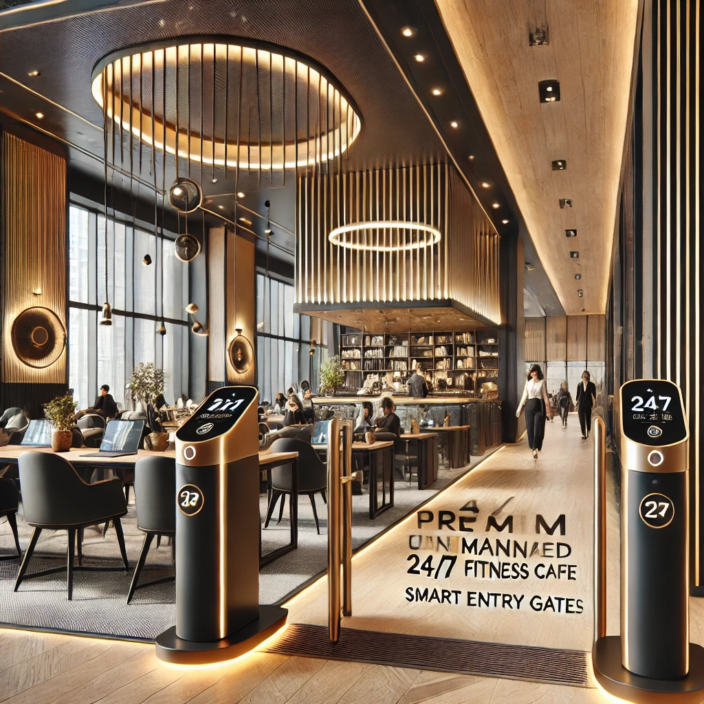 고자본으로 운영되는 프리미엄 무인 스터디카페와 피트니스센터