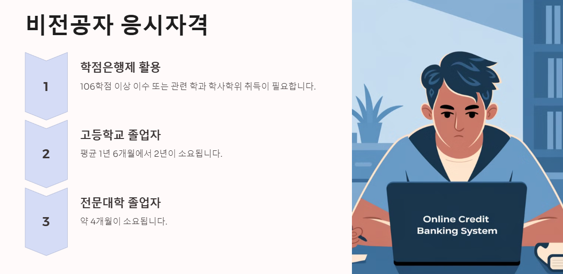 산업안전기사 비전공자 응시자격