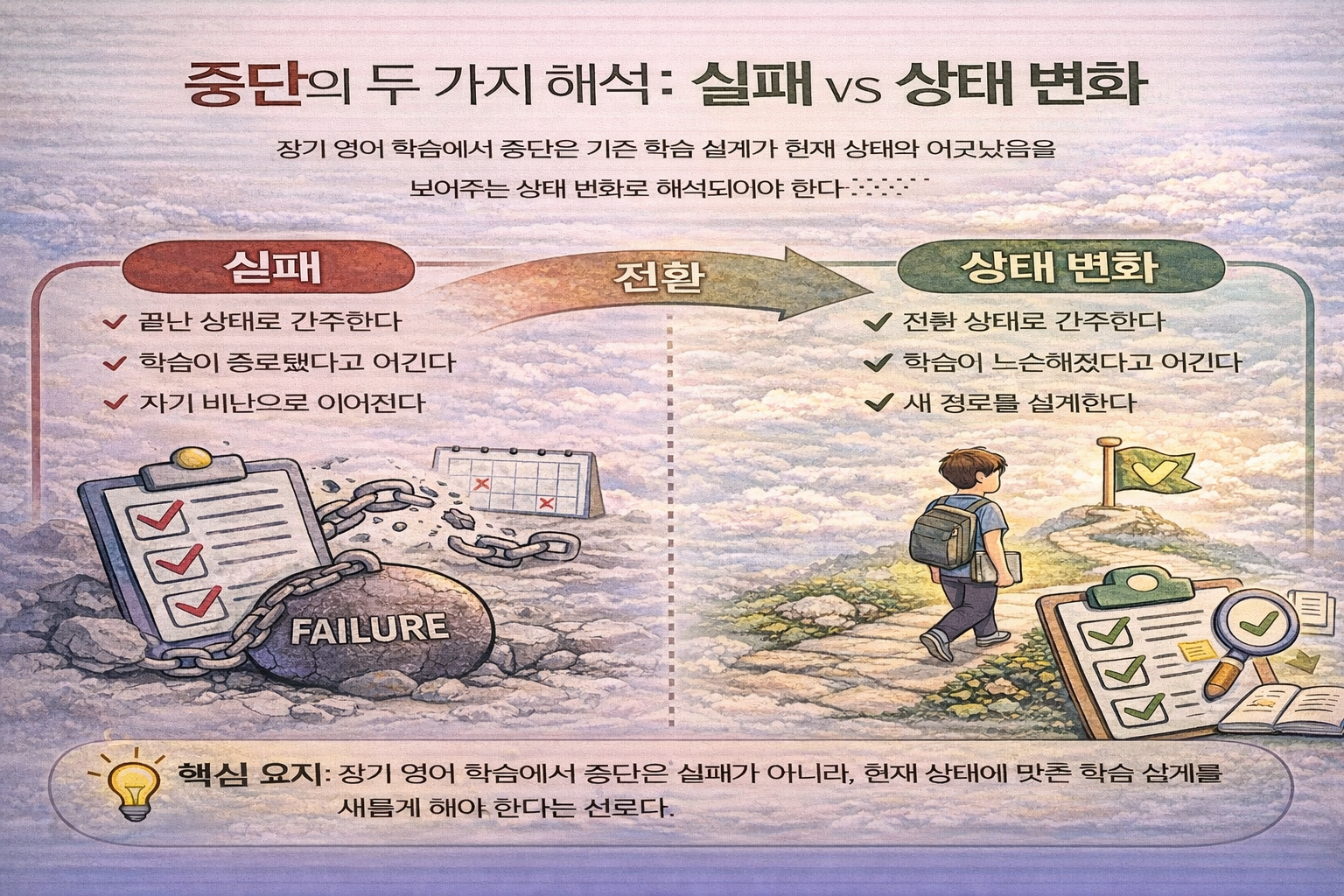 TEFL 영어교수법 중단은 왜 실패가 아니라 상태 변화로 해석되어야 하는가