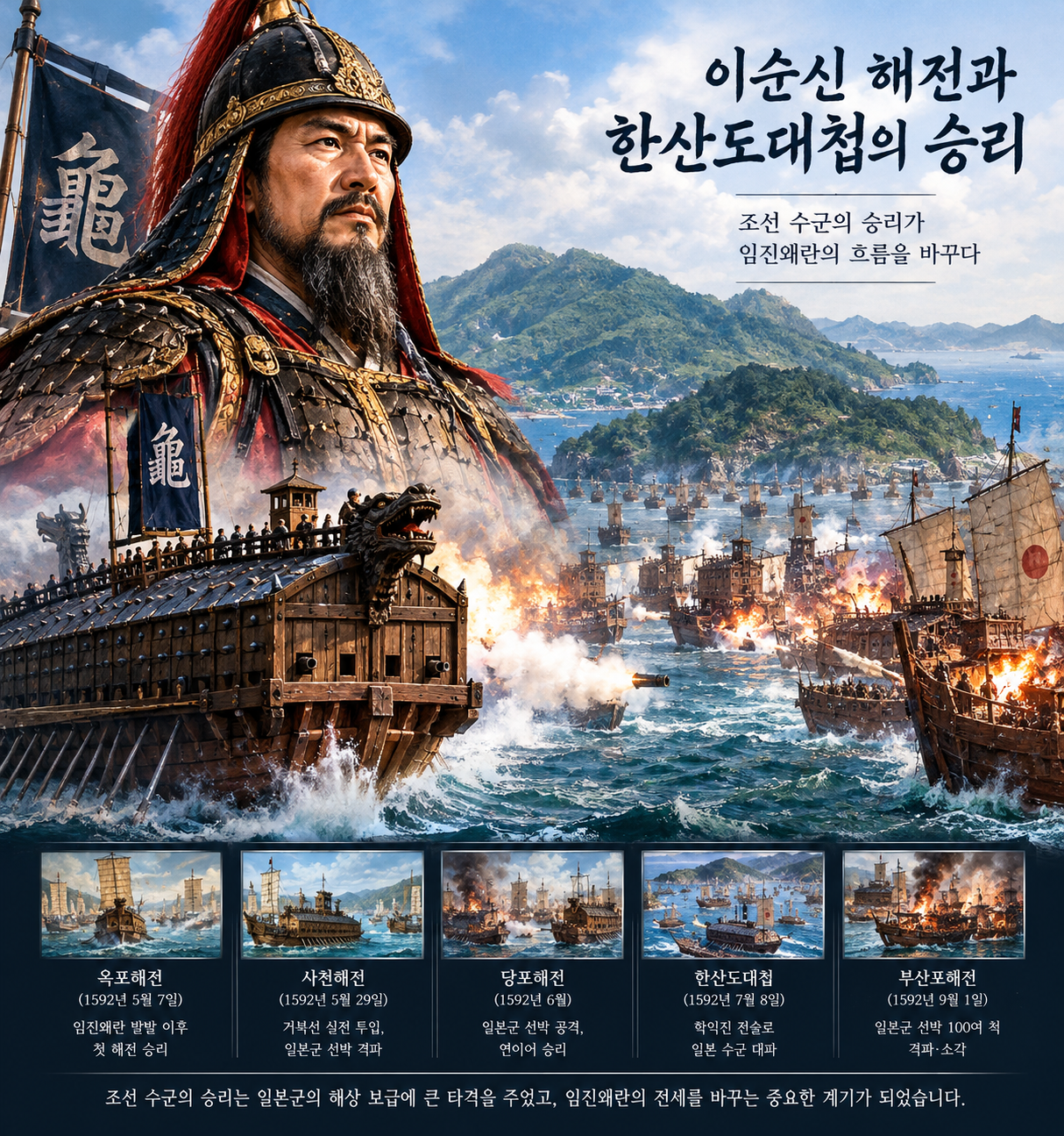 이순신 해전과 한산도대첩의 승리