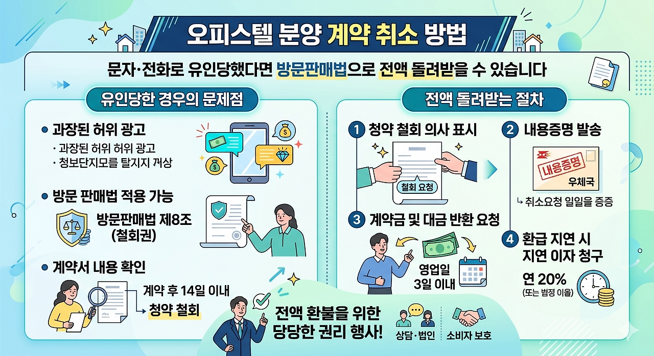 오피스텔 분양계약 철회방법