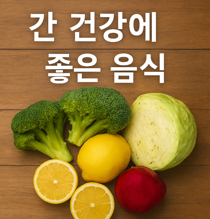 간 건강을 지키는 식품을 알아볼까요