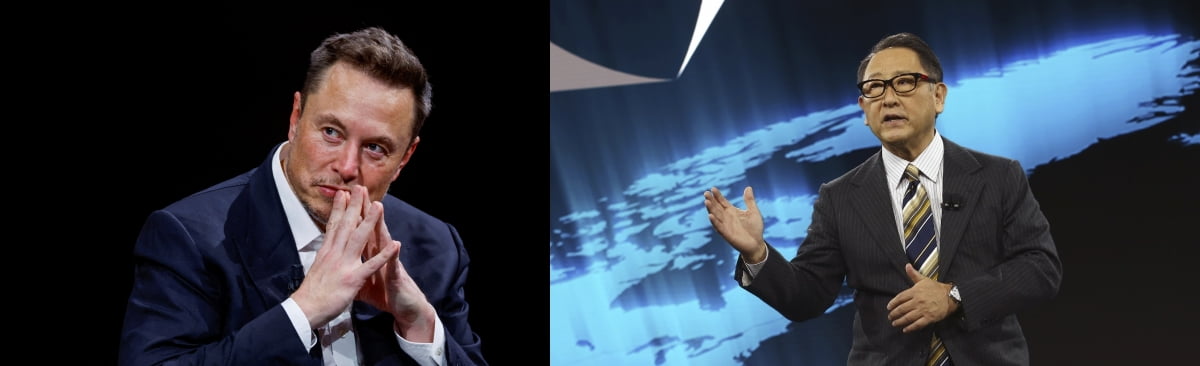 테슬라 일론 머스크, 도요다 아키오 회장