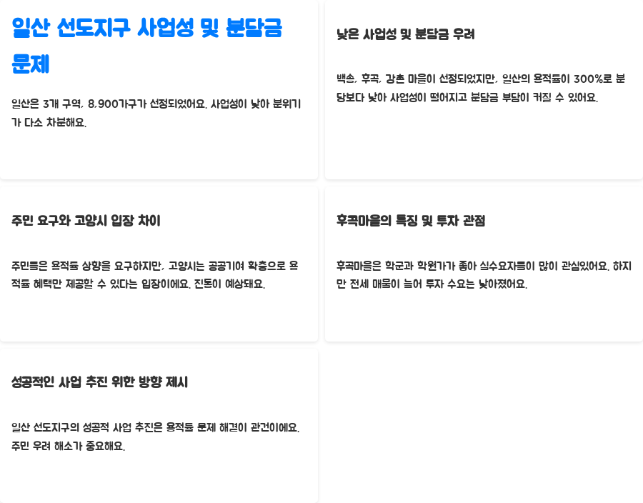 분당 선도지구 발표! 1만 가구 재건축, 그 놀라운 현실 - 일산 선도지구, 사업성 저하와 분담금 문제로 고민 분당 선도지구 발표! 1만 가구 재건축, 그 놀라운 현실 - 일산 선도지구, 사업성 저하와 분담금 문제로 고민