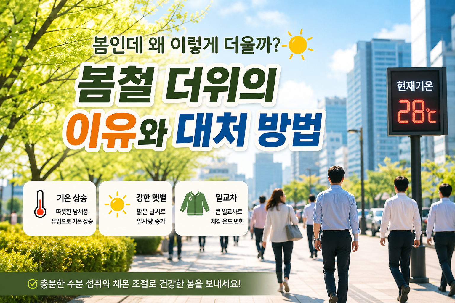 5월 더위 이유와 대처 방법 대표 썸네일 이미지