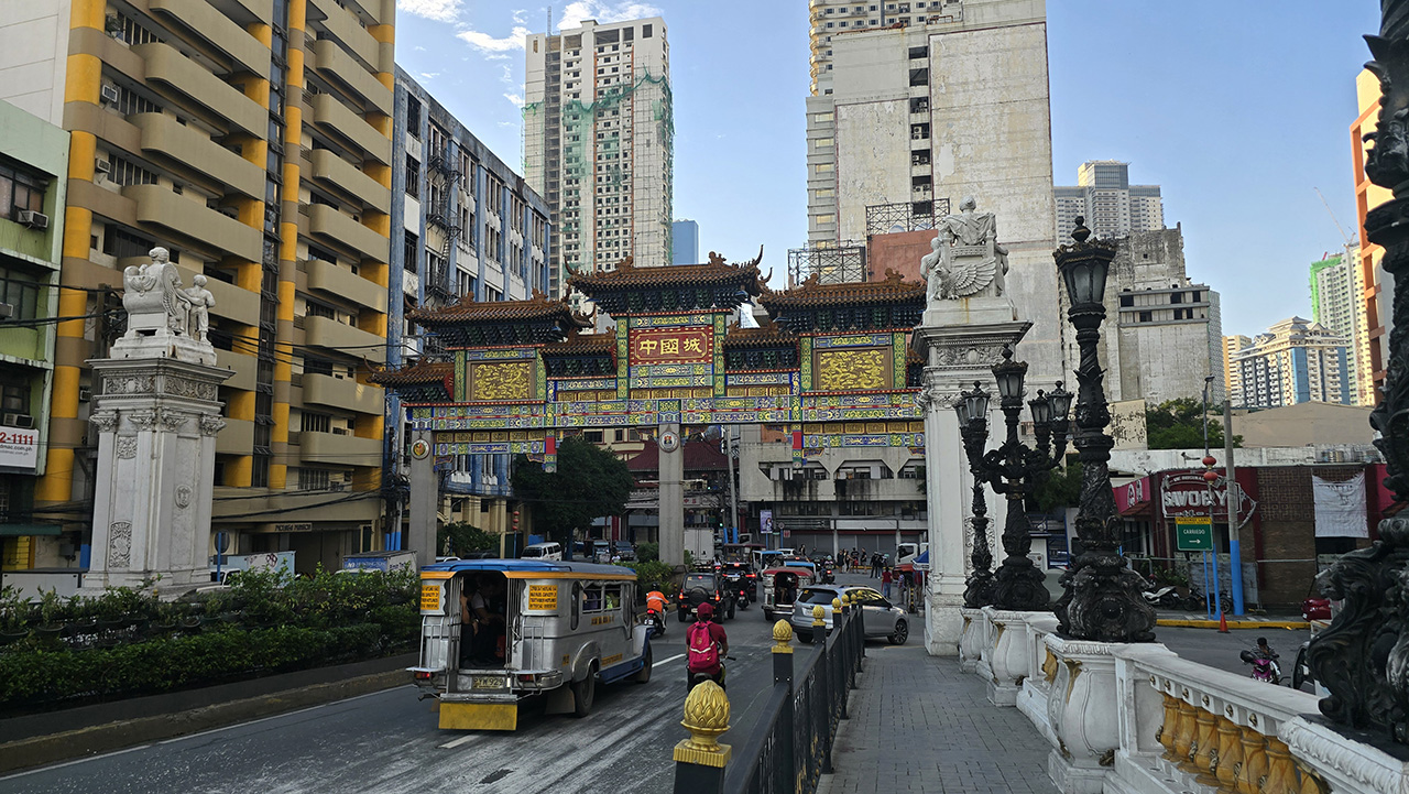 마닐라 차이나타운 아치