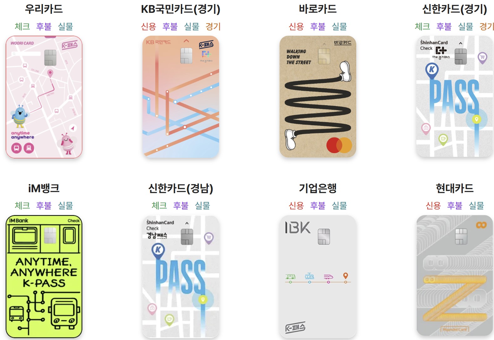 K패스 카드 발급방법