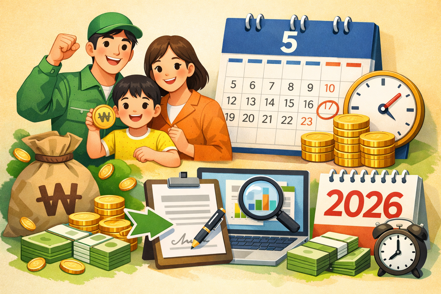 근로장려금 5월 신청 총정리 2026 지급일 금액 신청방법 조회까지 관련 사진