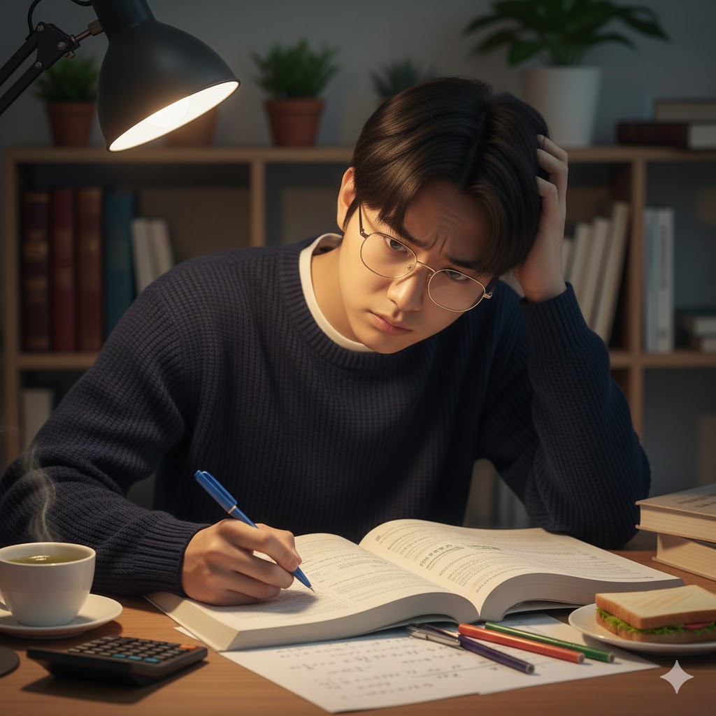 예비 고1 수능 모의고사 수학 4점 문제 사진