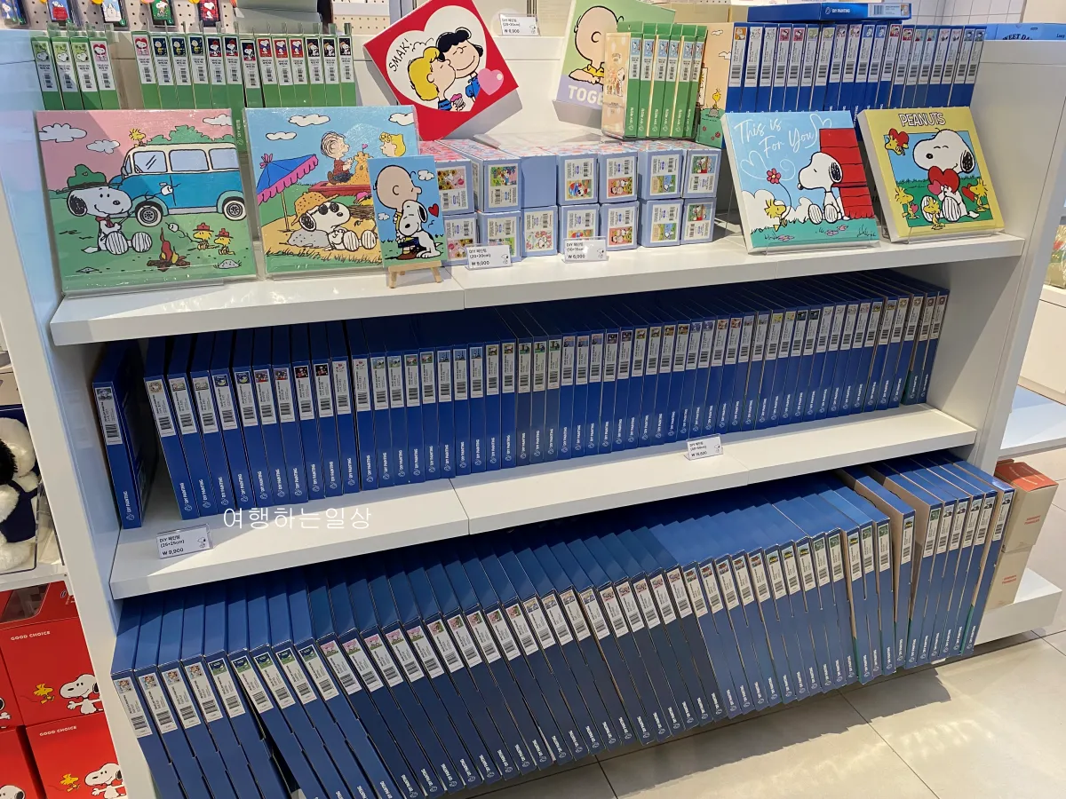 잠실-가볼만한곳-추천-귀여운거-구경하기-좋은-스누피-팝업스토어-전제품-정보,-구매한-스누피-굿즈