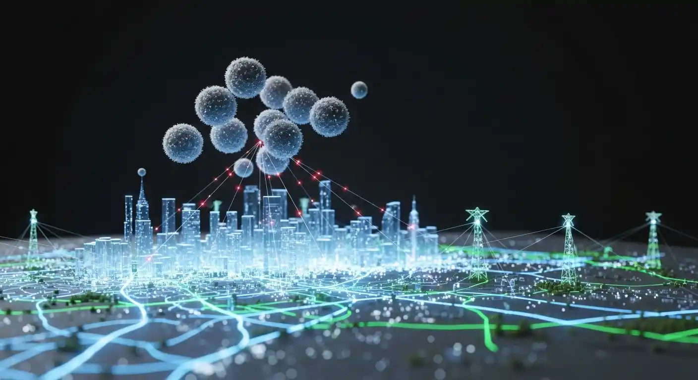 <img src="smart_dust_micro_scale_intelligent_network.webp" alt="스마트 더스트가 초소형화와 지능형 네트워크로 미래 인프라를 구현하는 이미지 입니다">