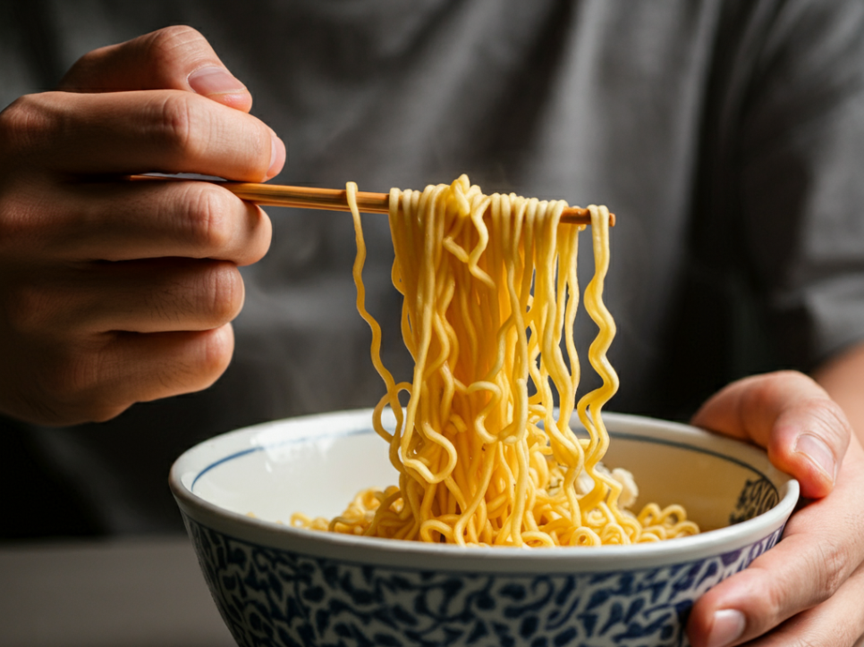 봉지 라면 소비기한 지남