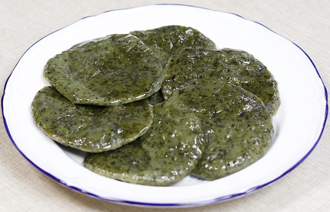 한국의 떡 종류 오쟁이떡-쑥개떡